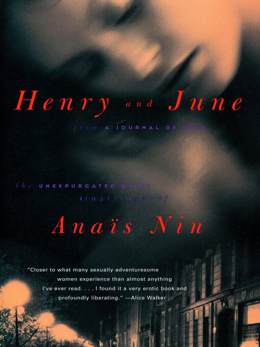 Title details for Henry and June by Anaïs Nin - Wait list